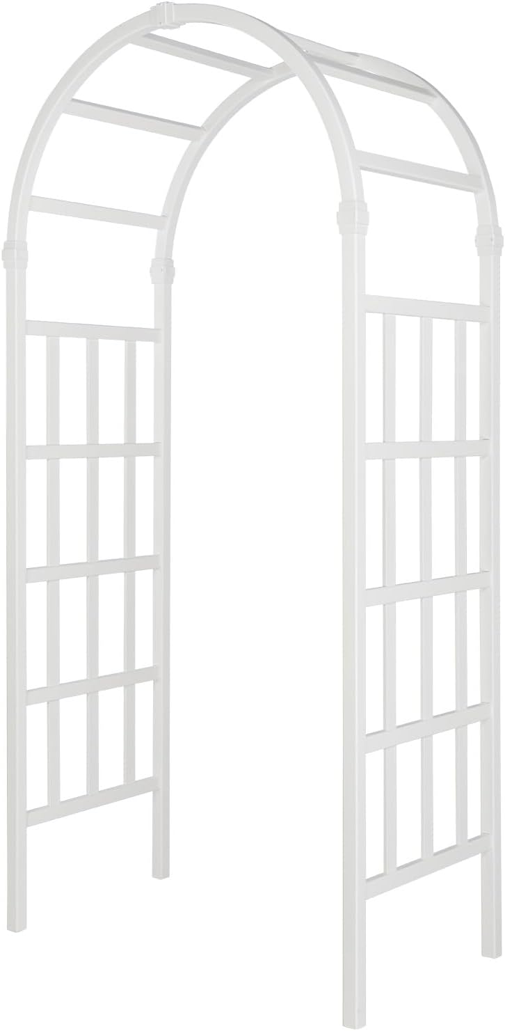 Wedding Support - Modern PVC Garden Arbor Arch Trellis