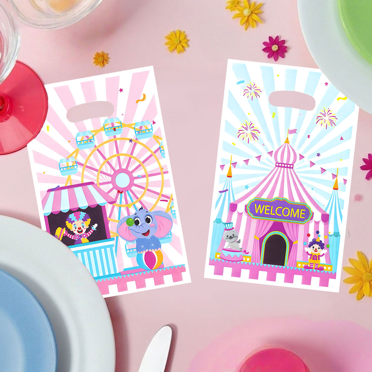 20Pcs/40Pcs Party Gift Bags, G - Wedding/Event Supply Store ulasan dan harga