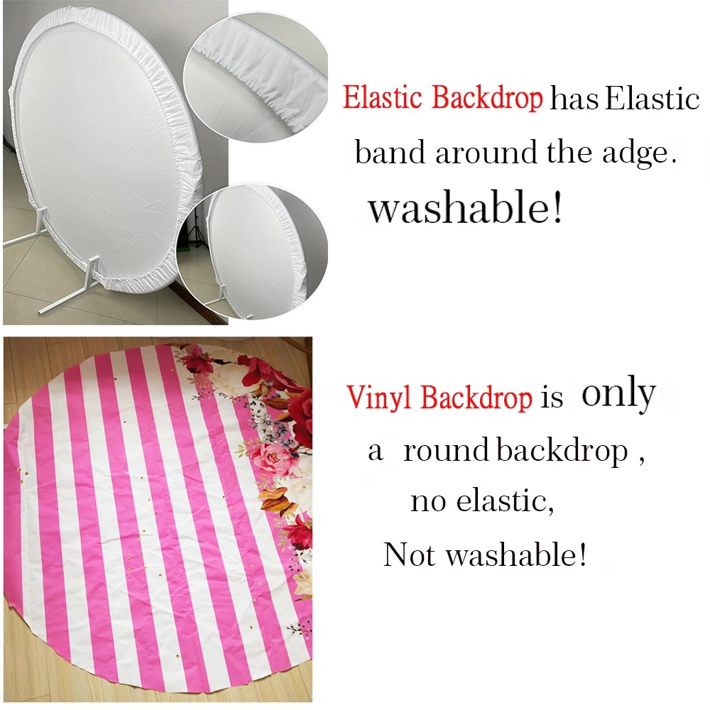The Custom Round Backdrop  Cyl - Photo Booth Prop ulasan dan harga