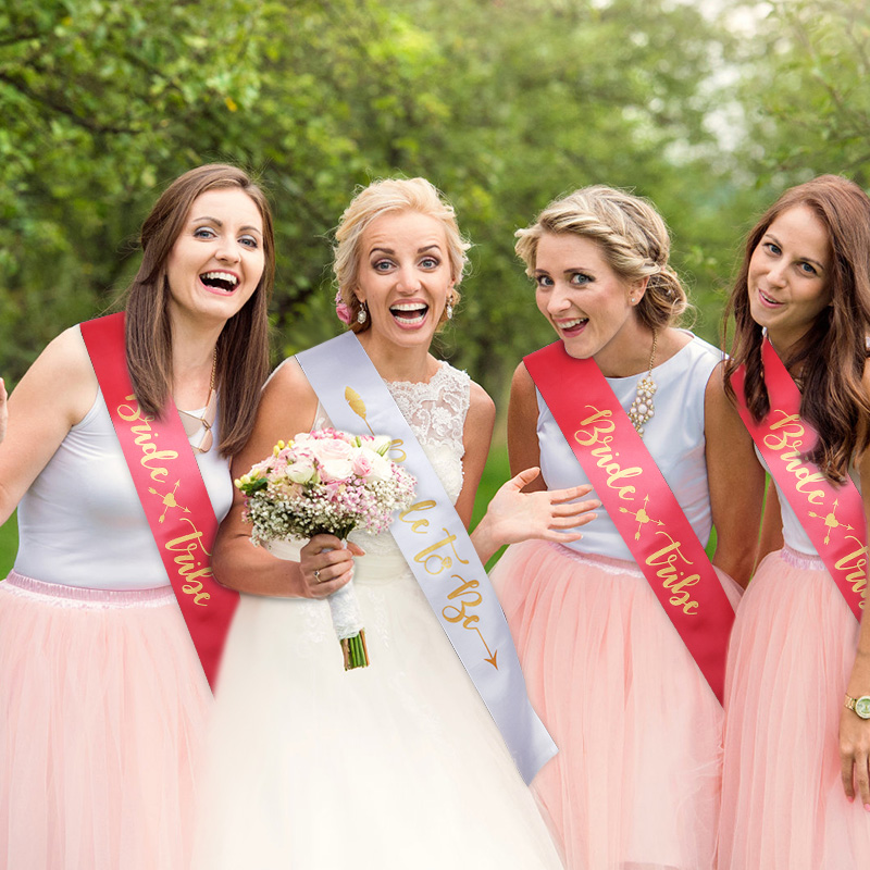 Bride Tribe Bridesmaids Sashes - Bride Tribe Sash ulasan dan harga