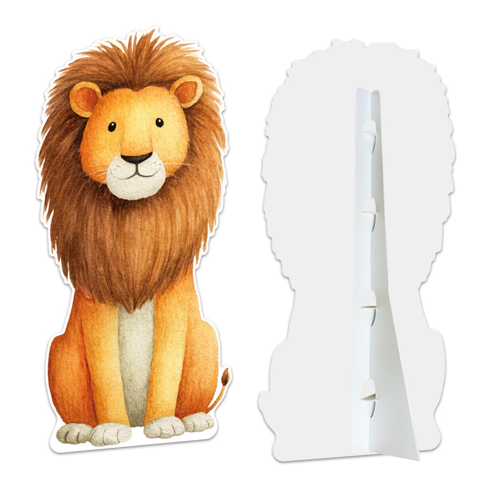 Animal Cardboard Cutout Stande - Photo Booth Prop ulasan dan harga