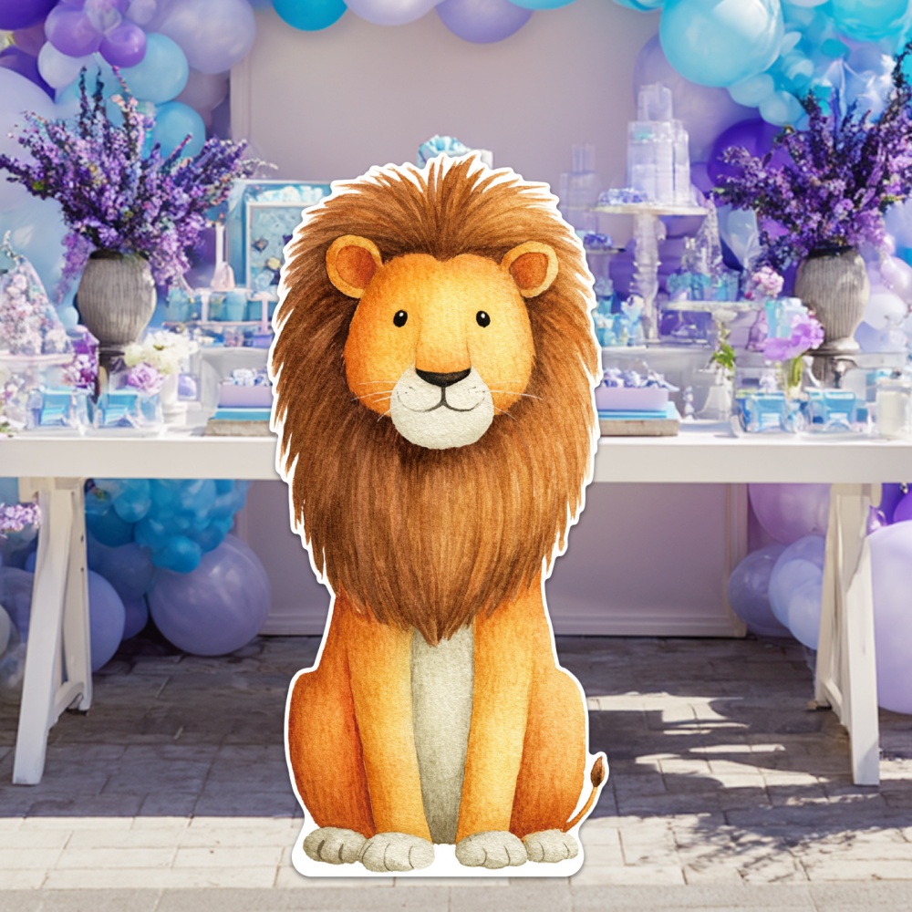 Animal Cardboard Cutout Stande - Photo Booth Prop ulasan dan harga