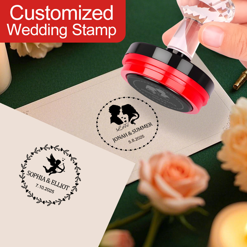Custom-Made Seal Stamp for Wed - Wedding Event Supply ulasan dan harga