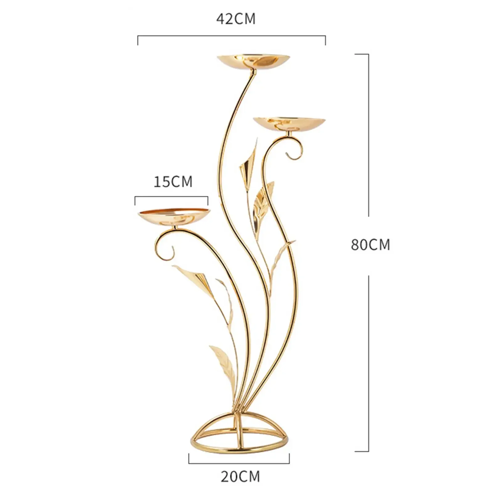 Gold Flower Stand for Wedding  - Wedding Decor Supply Store ulasan dan harga