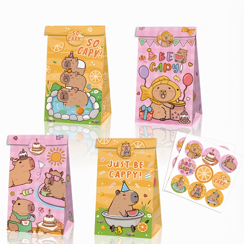 12/24/48pcs Capybara Candy Bag - Wedding Event Supply ulasan dan harga