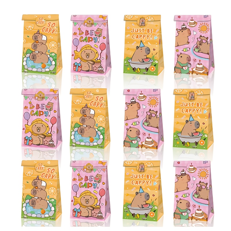 12/24/48pcs Capybara Candy Bag - Wedding Event Supply ulasan dan harga