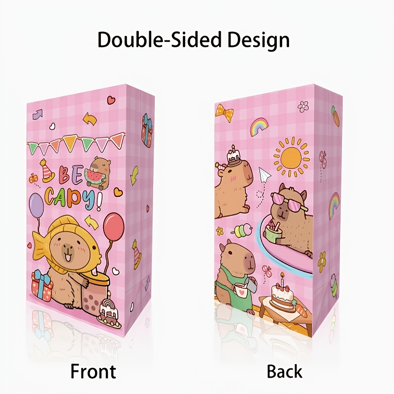 12/24/48pcs Capybara Candy Bag - Wedding Event Supply ulasan dan harga