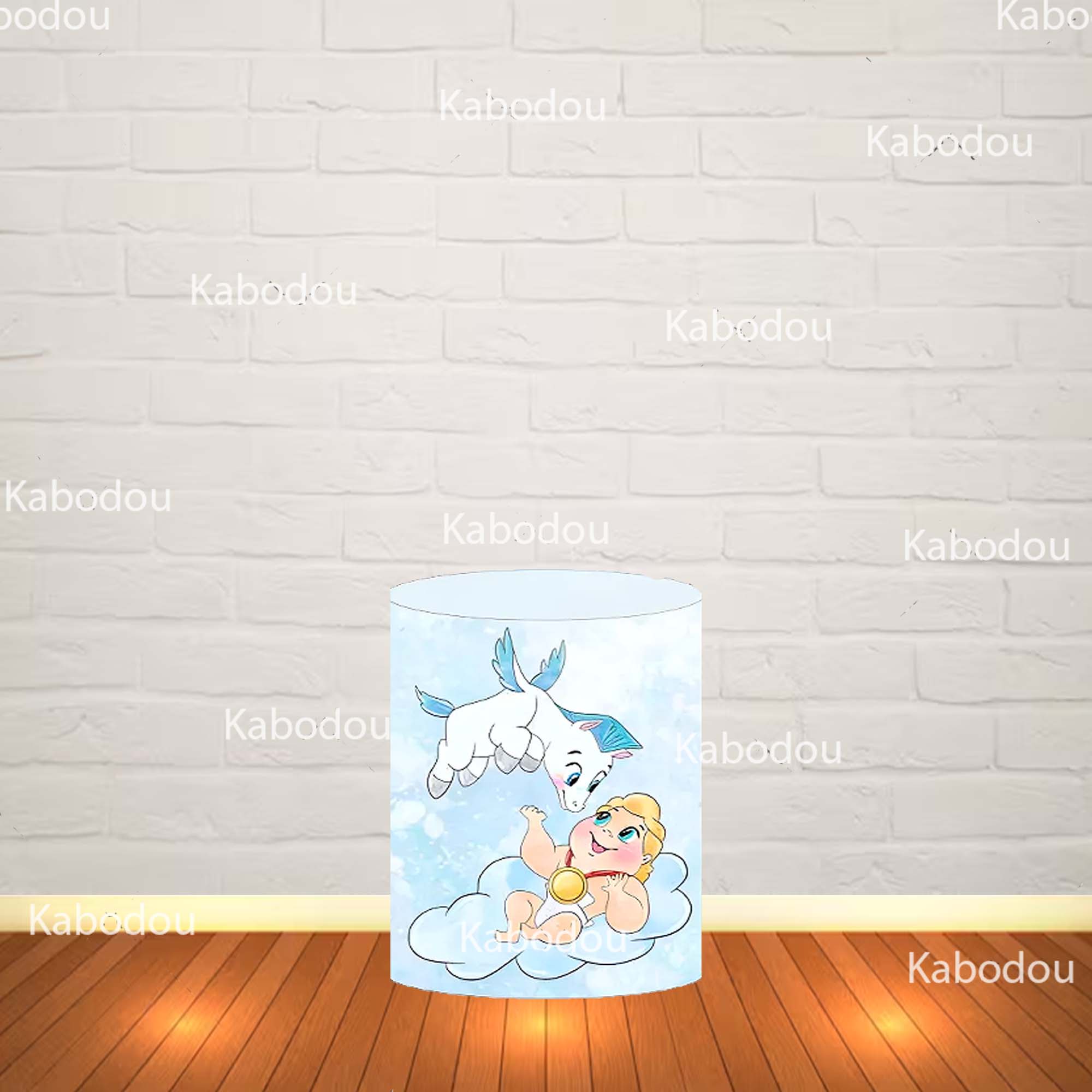 Hercules Baby Blue Backdrop Ro - Photo Booth Prop ulasan dan harga