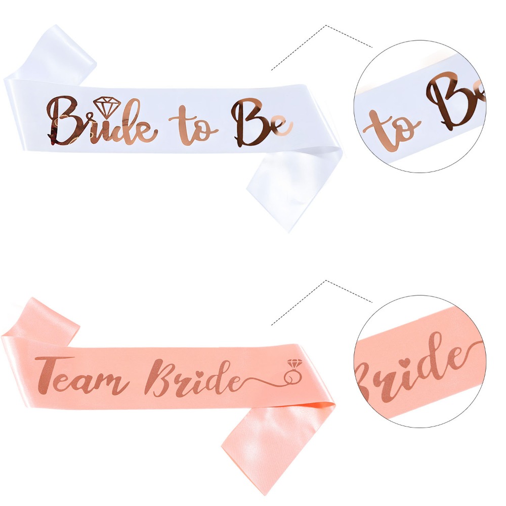 Set 13pcs Bachelorette Party S - Bride Tribe Sash ulasan dan harga