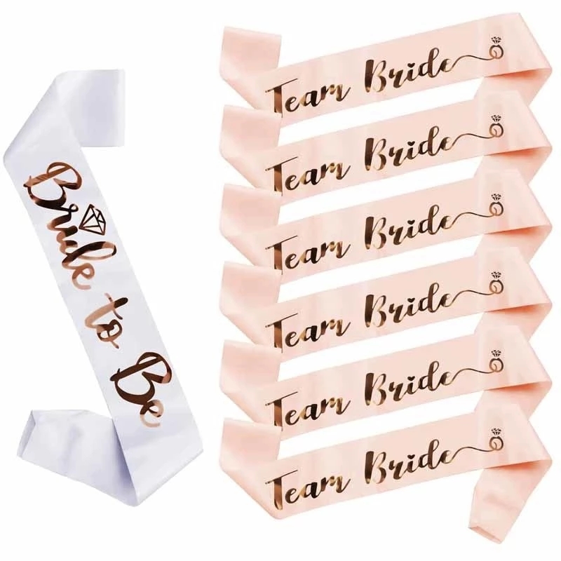 1Set Bride To Be Team Bride Sa - Bride Tribe Sash ulasan dan harga