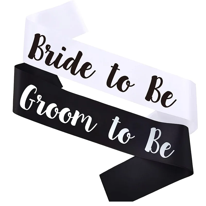 Groom Bride to Be Sash Bridal  - Bride Tribe Sash ulasan dan harga