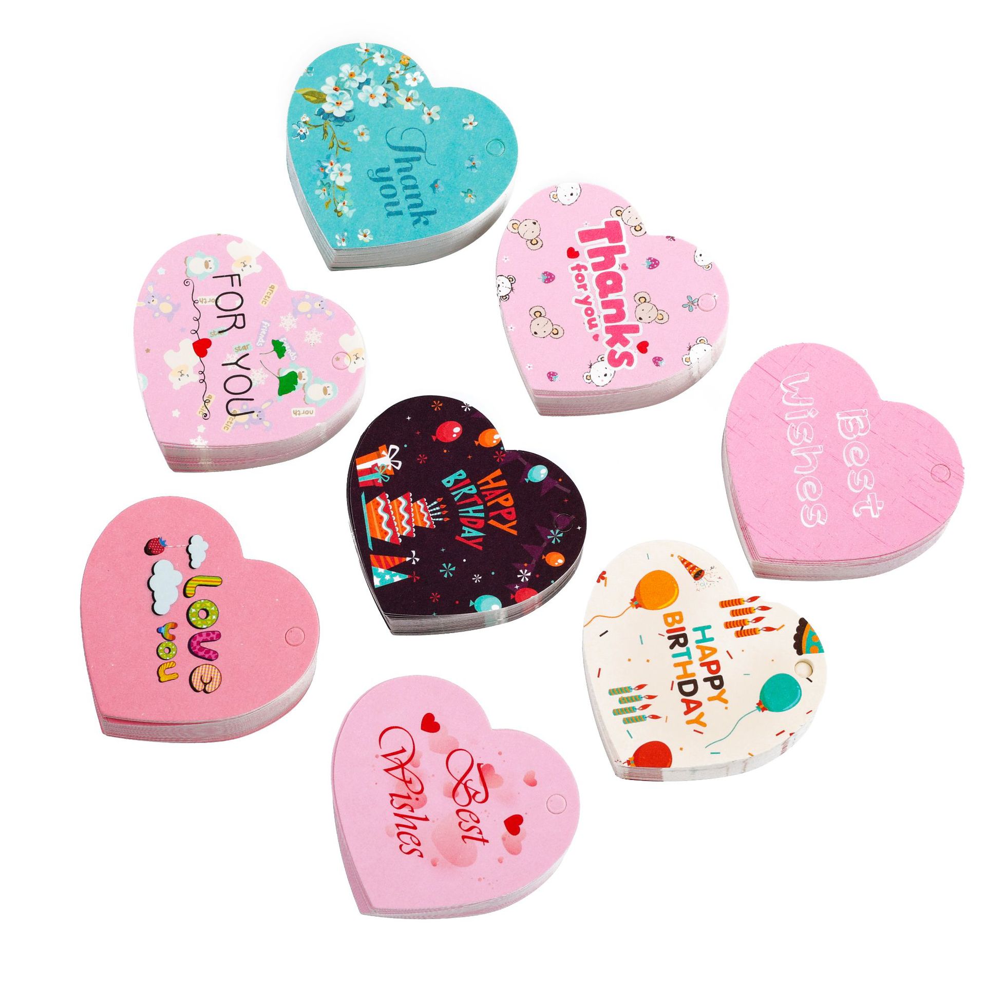 100pcs Thank You Gift Tags Car - Wedding Decoration Supply ulasan dan harga