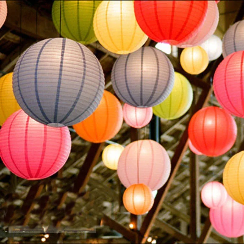 Multicolor Chinese Paper Lante - Wedding Event Supply ulasan dan harga