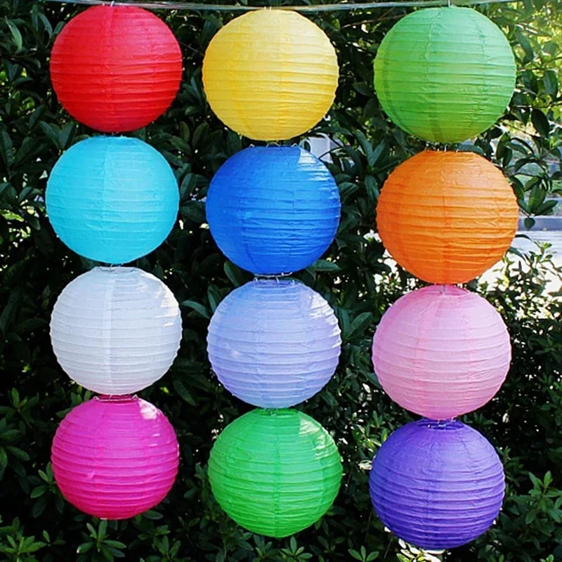 Multicolor Chinese Paper Lante - Wedding Event Supply ulasan dan harga