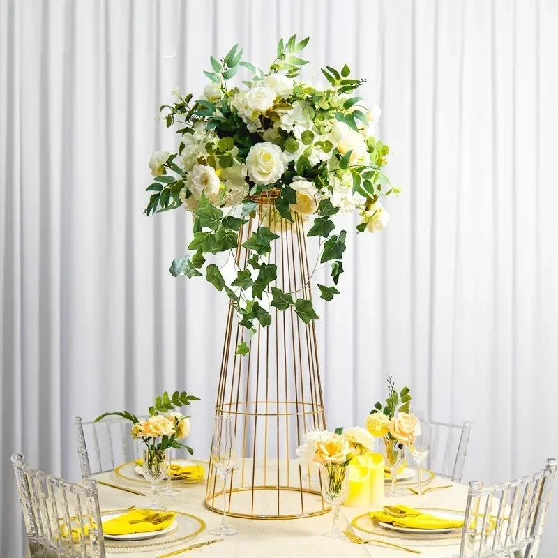5/10 pcs Metal Vase Trumpet Sh - Wedding Decor Supply Store ulasan dan harga