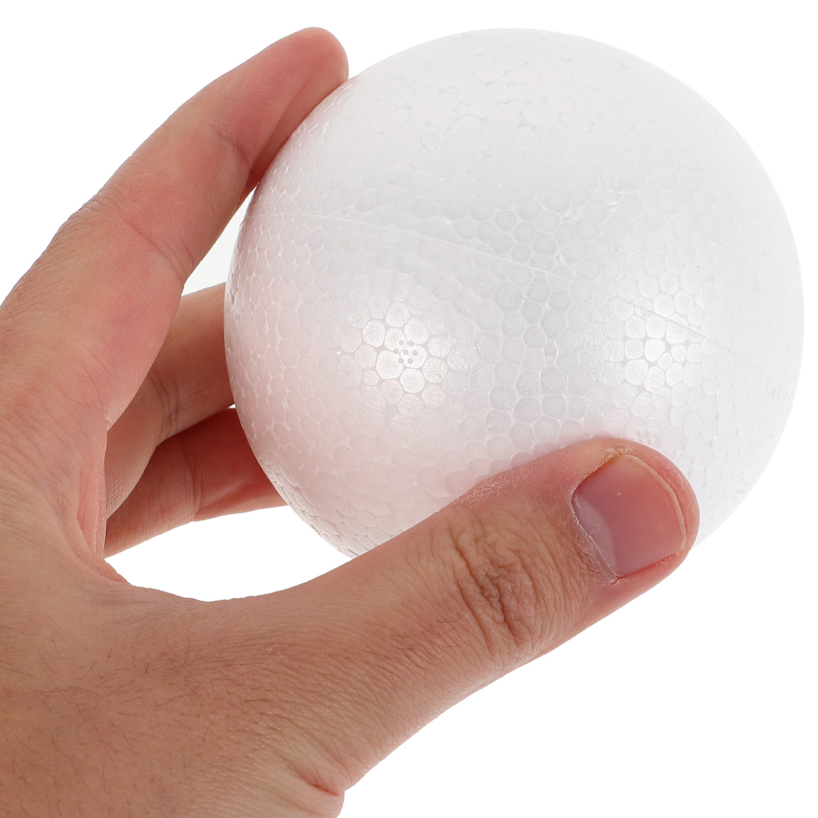 12Pcs White Foam Balls Polysty - Wedding Decoration Supply ulasan dan harga