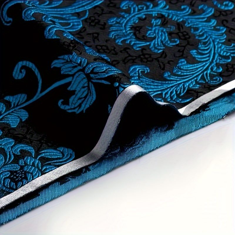 3D Blue Phoenix Tail Brocade F - Wedding Decoration Supply ulasan dan harga