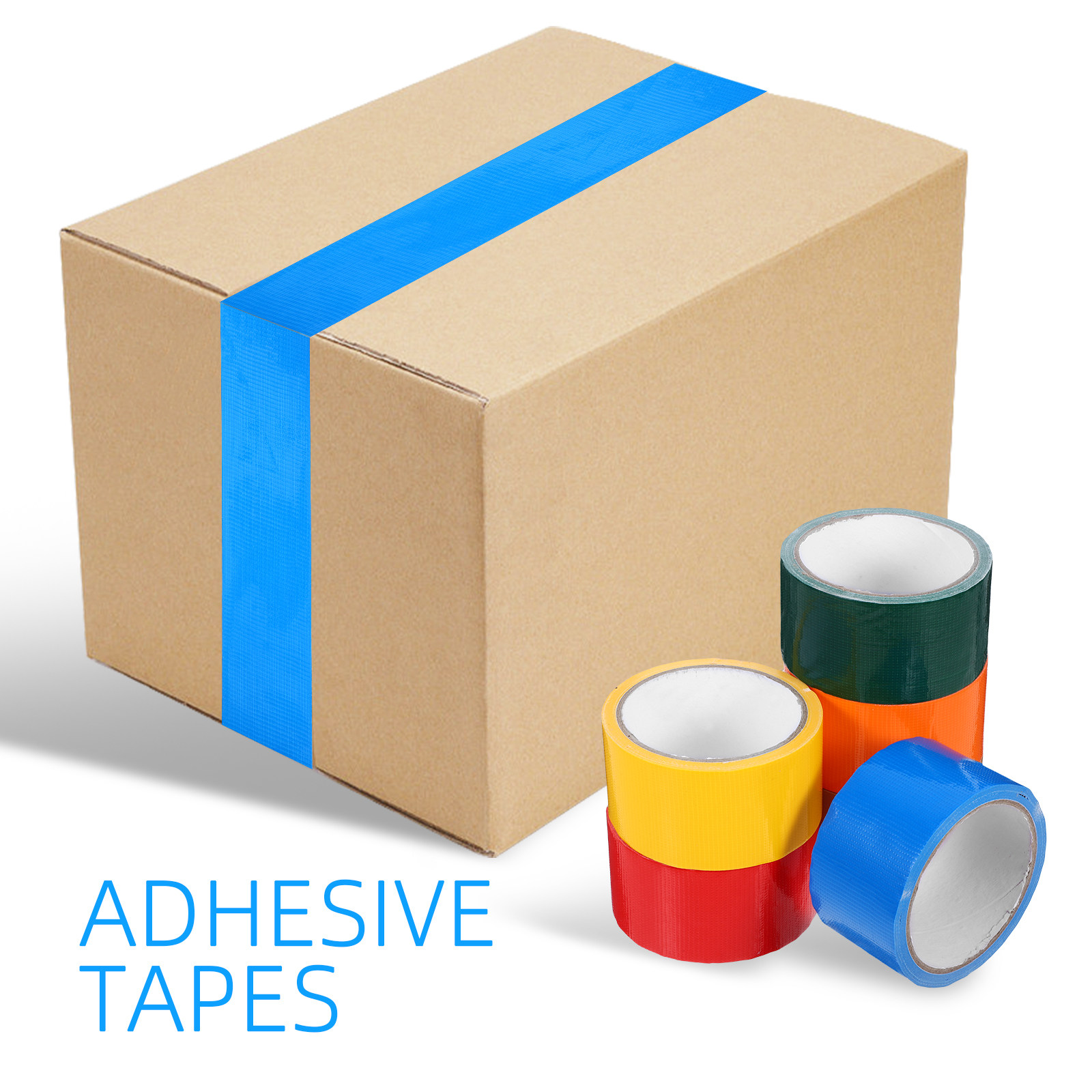 6 Rolls Fun Colorful Duct Tape - Wedding Decoration Supply ulasan dan harga