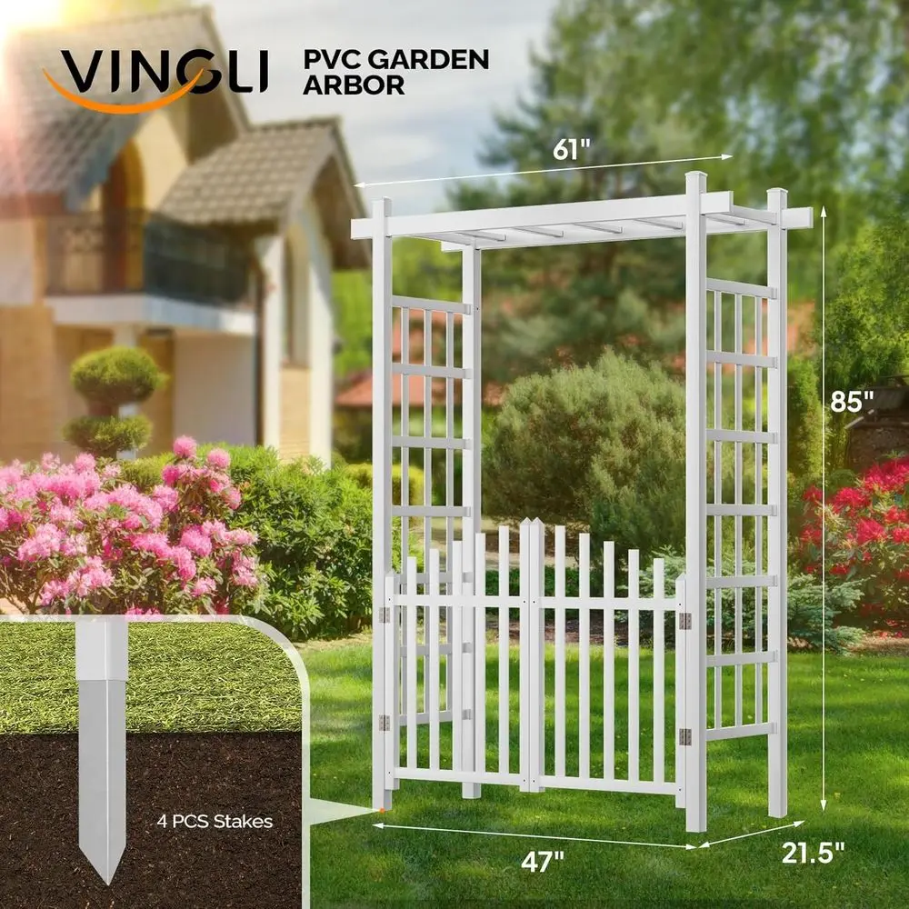 Outdoor PVC Wedding Arch with  - Wedding Support ulasan dan harga