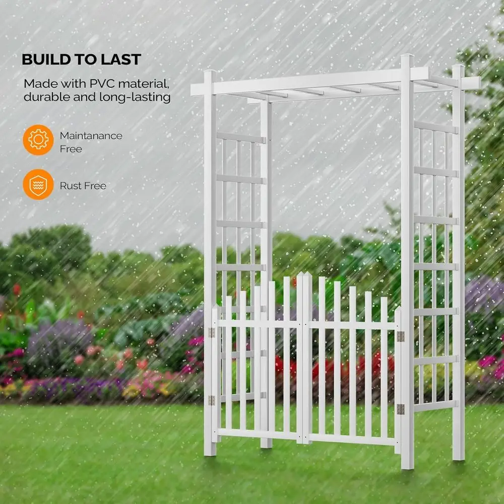 Outdoor PVC Wedding Arch with  - Wedding Support ulasan dan harga