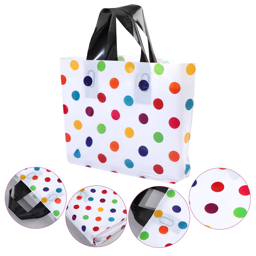 18Pcs Polka Dot Tote Bag Thick - Wedding/Event Supply Store ulasan dan harga