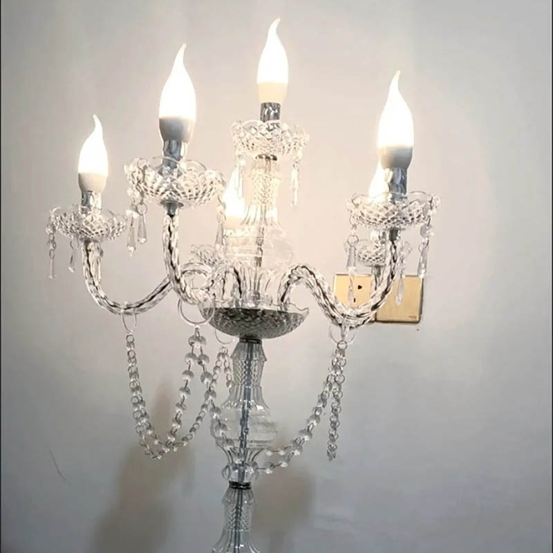 Modern Luxury Candle Lamps Wed - Wedding Decoration Supply ulasan dan harga
